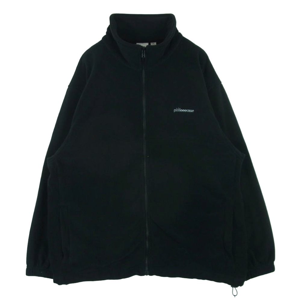 プリーズ Plllllleeeasse canadian fleece jacket フリース ジャケット ブラック系 XL