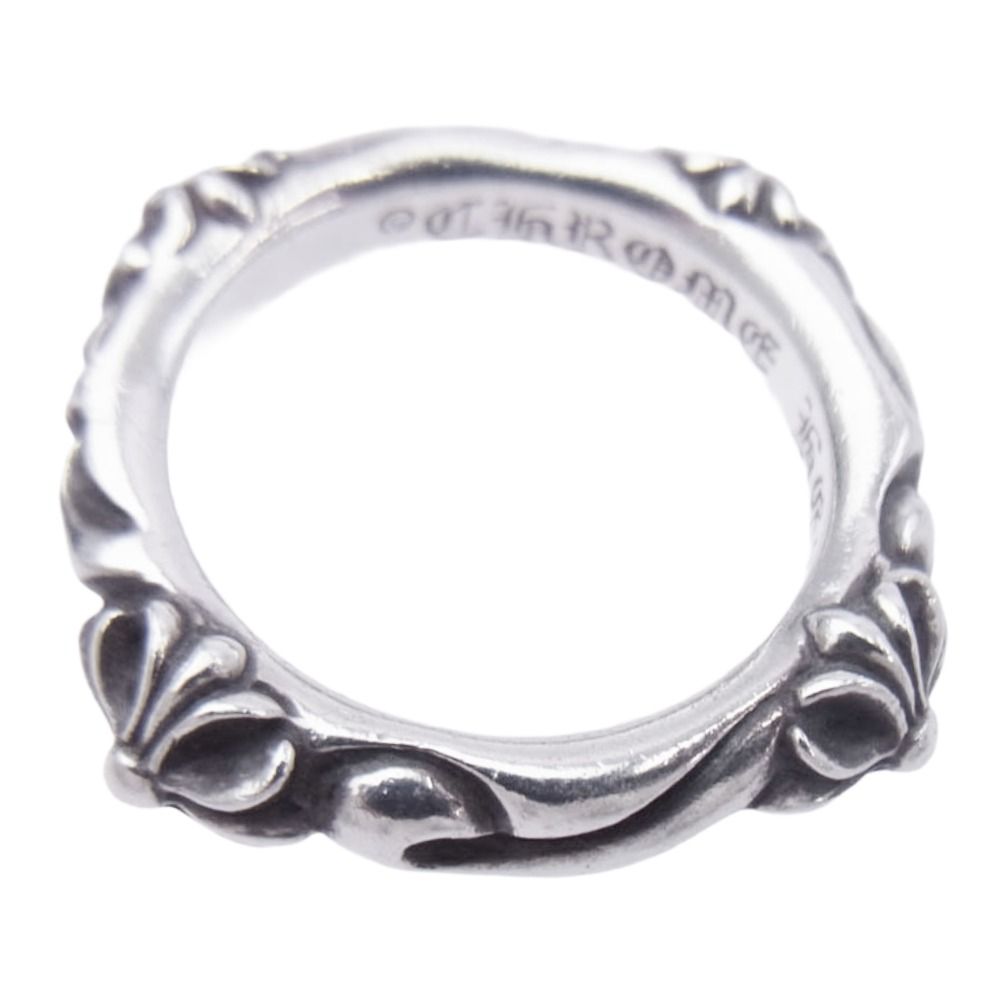 CHROME HEARTS クロムハーツ 原本有 SBT BAND SBTバンド リング シルバー系 約16.5号