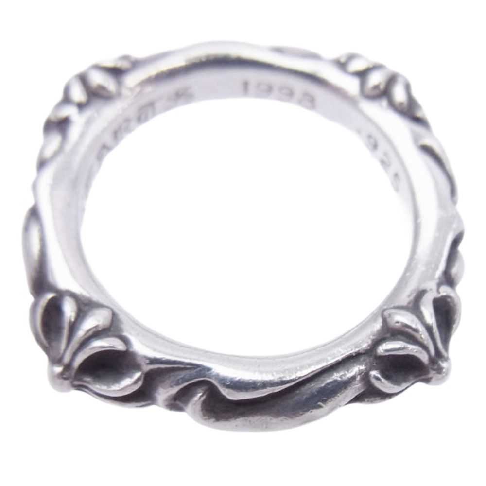 CHROME HEARTS クロムハーツ 原本有 SBT BAND SBTバンド リング シルバー系 約16.5号