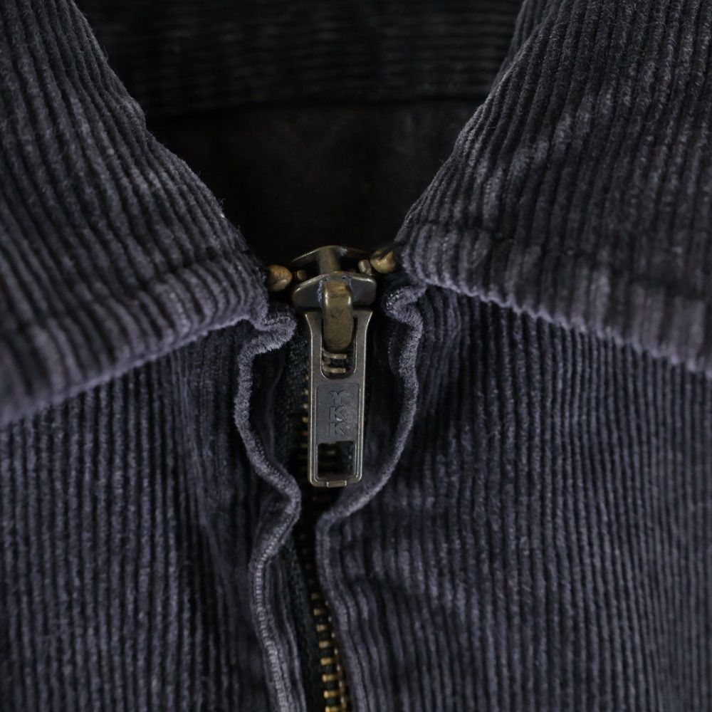 コーデュロイ ジップアップ