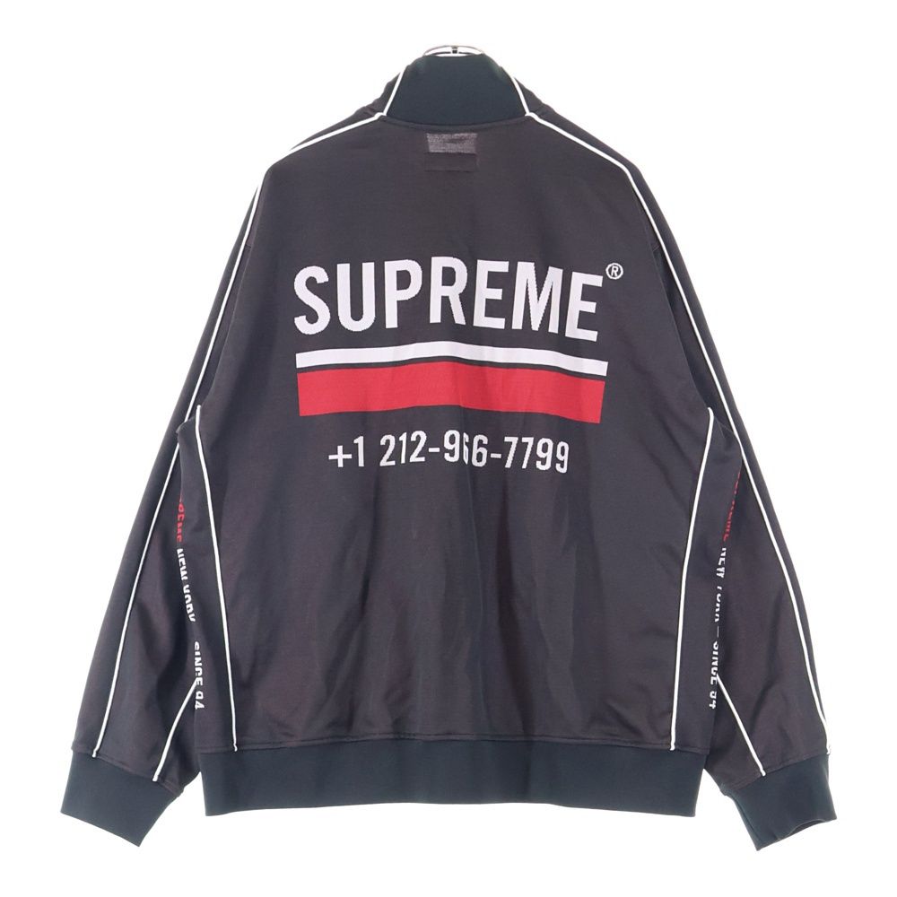 SUPREME シュプリーム 22AW World Famous Jacquard Track jacket ワールドフェイマス ロゴ ジャガード トラック ジャケット ブラック