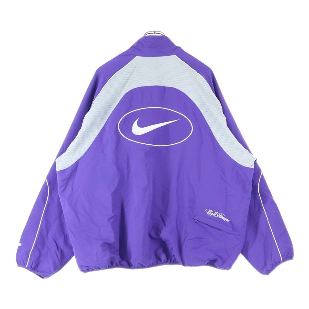 SUPREME シュプリーム 25SS xNike Track Jacket ナイキ 刺繍ロゴ トラックジャケット パープル HF9622-545