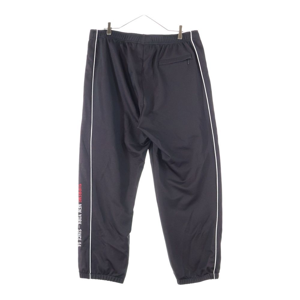 SUPREME シュプリーム 22 AW World Famous Jacquard Track Pant ワールドフェイマス ロゴ ジャガード トラックパンツ ブラック
