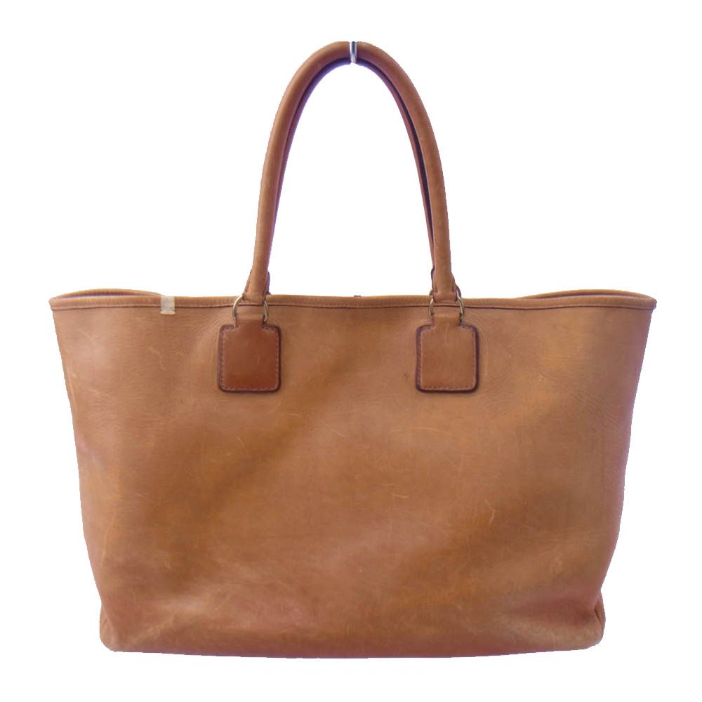 VISVIM ビズビム フランス製 HOMER TOTE FR トートバッグ ナチュラル レザー カバン 鞄 ライトブラウン系