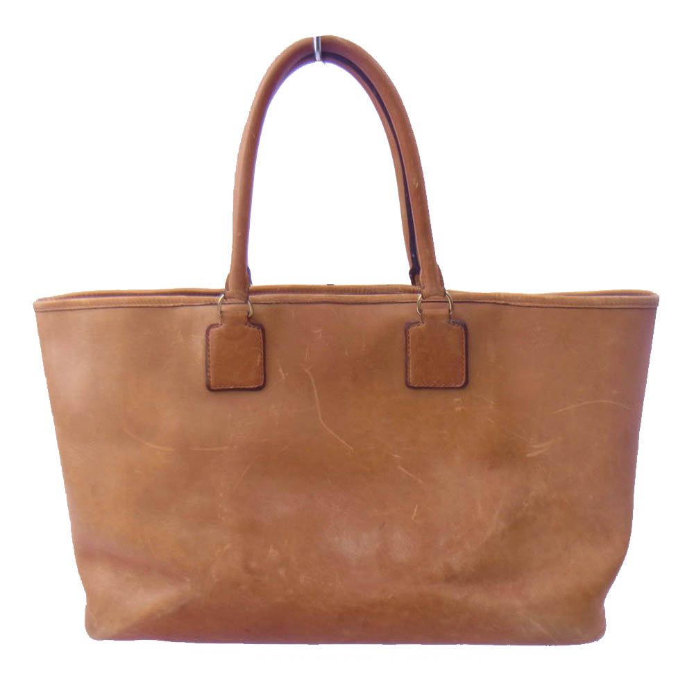 VISVIM ビズビム フランス製 HOMER TOTE FR トートバッグ ナチュラル レザー カバン 鞄 ライトブラウン系