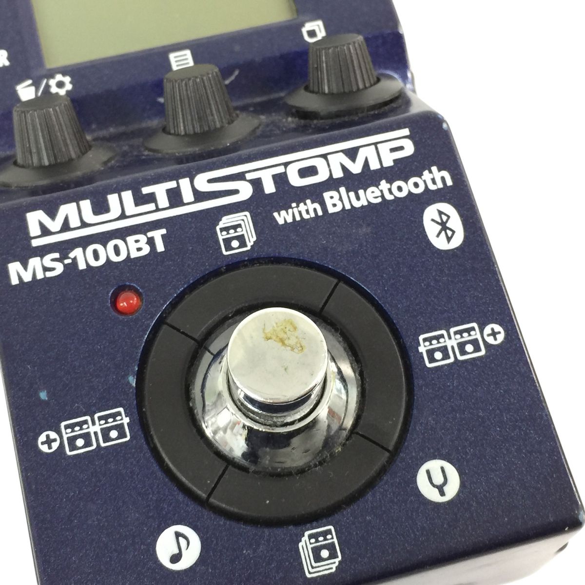 ZOOM ズーム MS-100BT マルチストンプ マルチエフェクター カスタム品 オーディオ 音響機器 N10583286