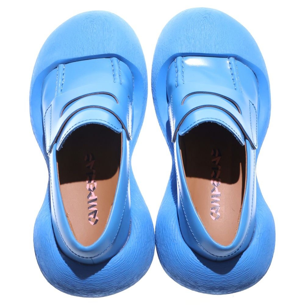  CAMPER カンペール Carambaカランバ ローファー フラットシューズ ブルー レディース ローファー 革靴 靴