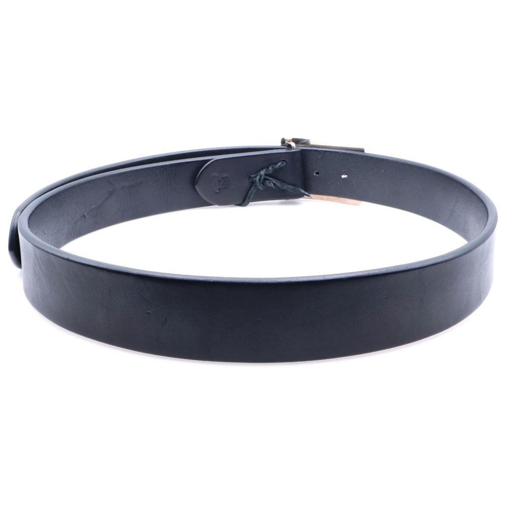 ゴローズ（goro's） 4cm可動式印台ずれ角バックル ベルト goro's (ゴローズ) 4cm可動式印台ずれ角バックルレザーベルト シルバー