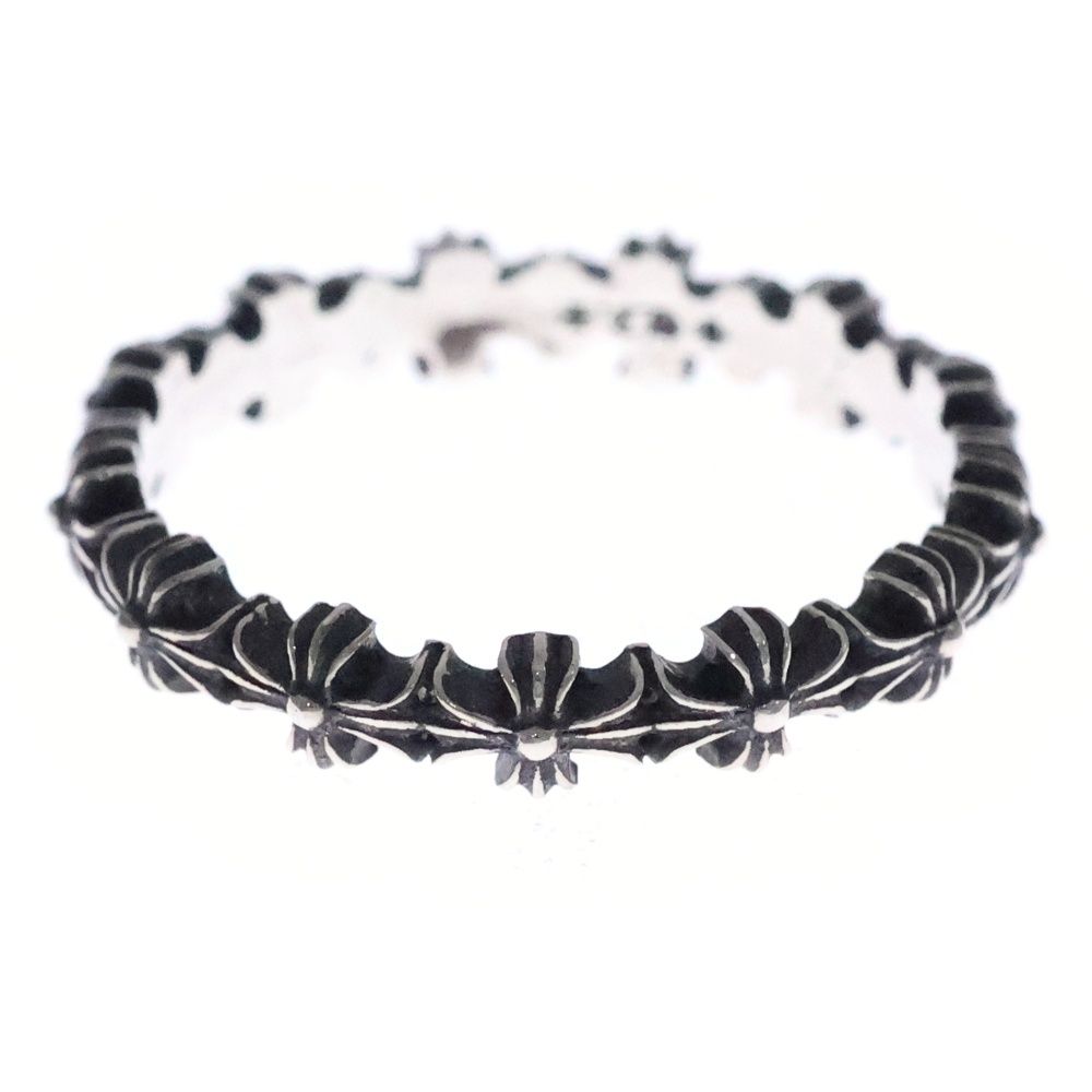 CHROME HEARTS クロムハーツ TINY E CH PLS BAND タイニーECHプラスバンド リング シルバー