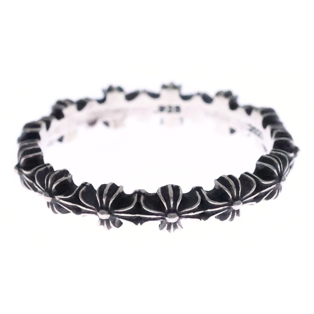 CHROME HEARTS クロムハーツ TINY E CH PLS BAND タイニーECHプラスバンド リング シルバー