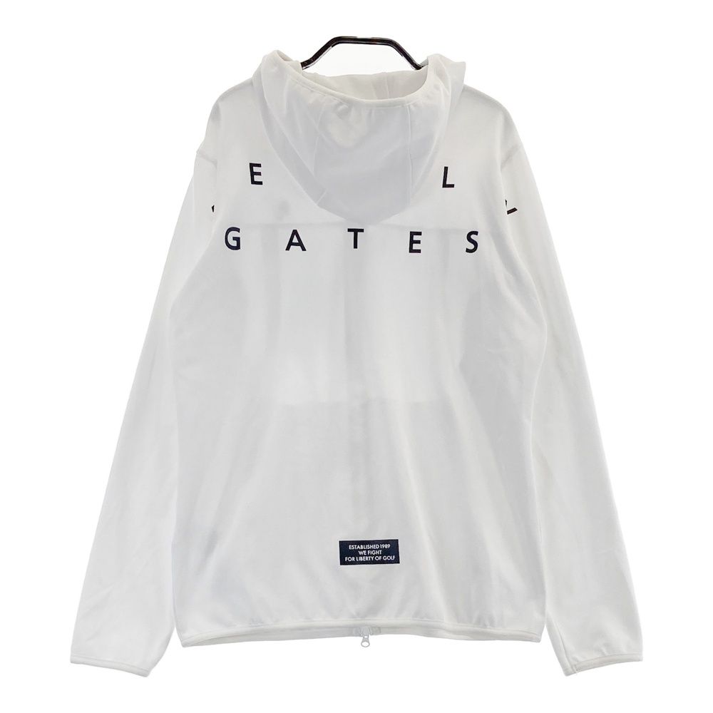 モデル ジップパーカー