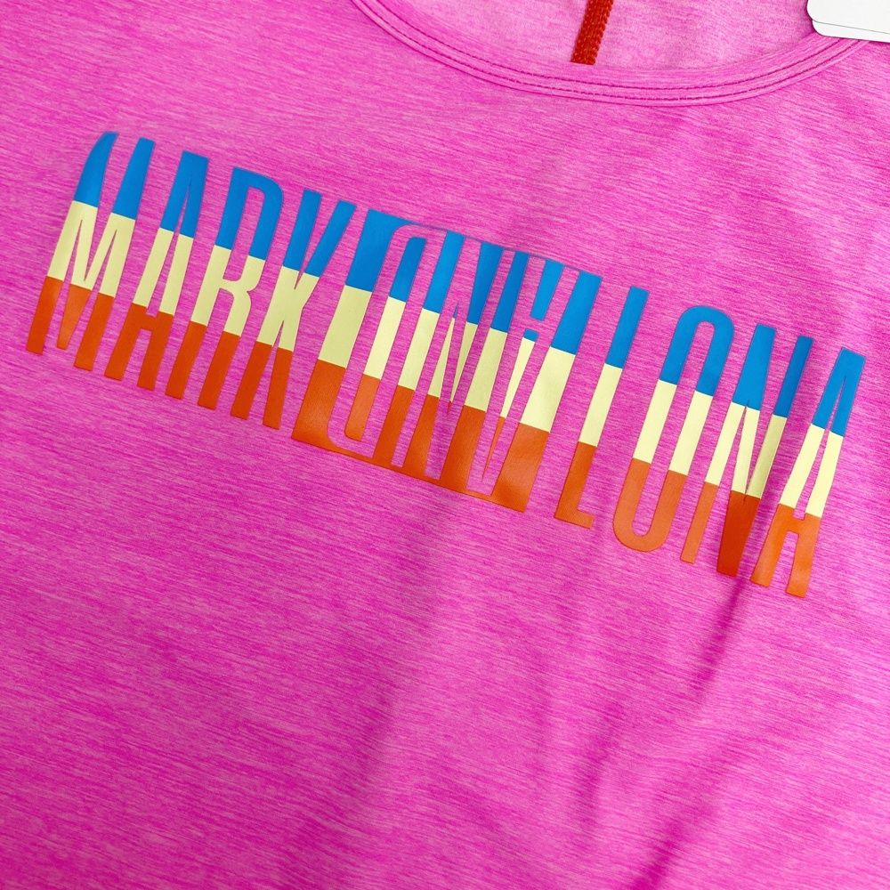 サイズ M MARK-LONA マークアンドロナ 長袖Tシャツ ロゴ ピンク系 240101552863 ゴルフウェア レディース ストスト LLC-HASEGAWATOSO_COM