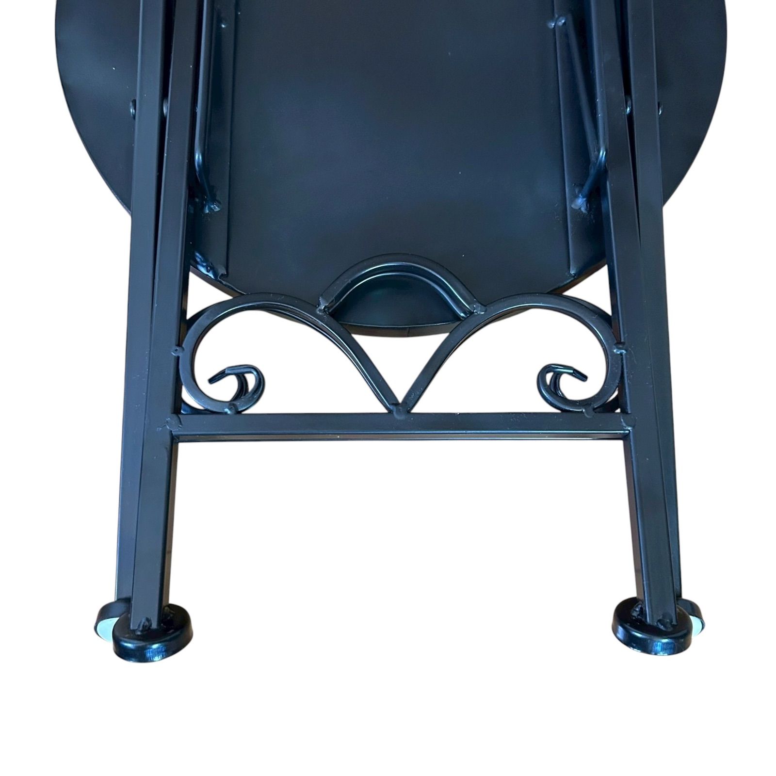 タイル模様がかわいいフラワーテーブル 折畳み式 高さ40センチ MARWIL-DEMENAGEMENTS_CH