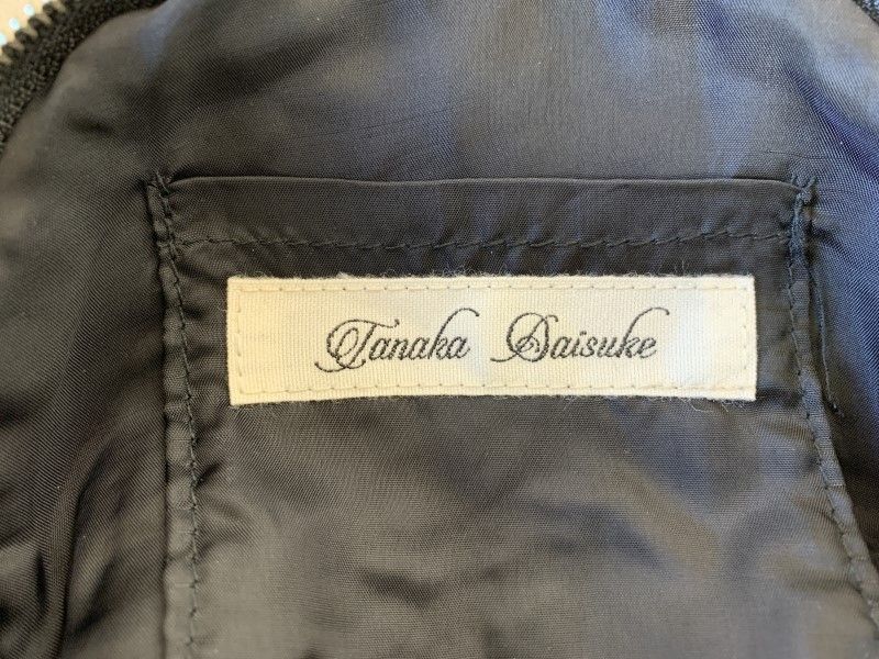 Tanaka Daisuke タナカ ダイスケ スノービジューポーチバッグ ハンドバッグ ブラック 44849697 DECORATOM_COM_BR