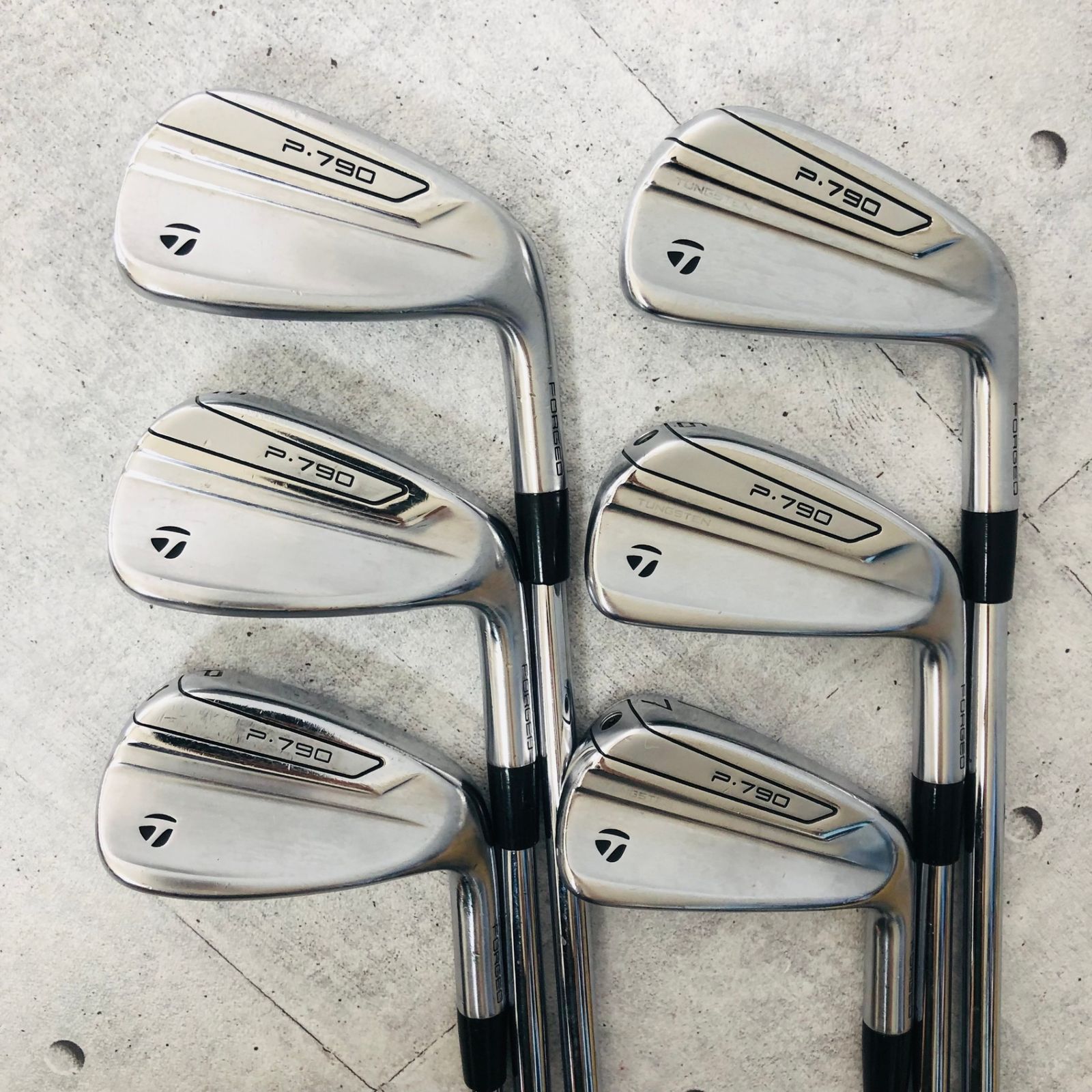 TaylorMade テーラーメイド P 790 6本セット メンズ ゴルフ クラブ セット 入門 右利き