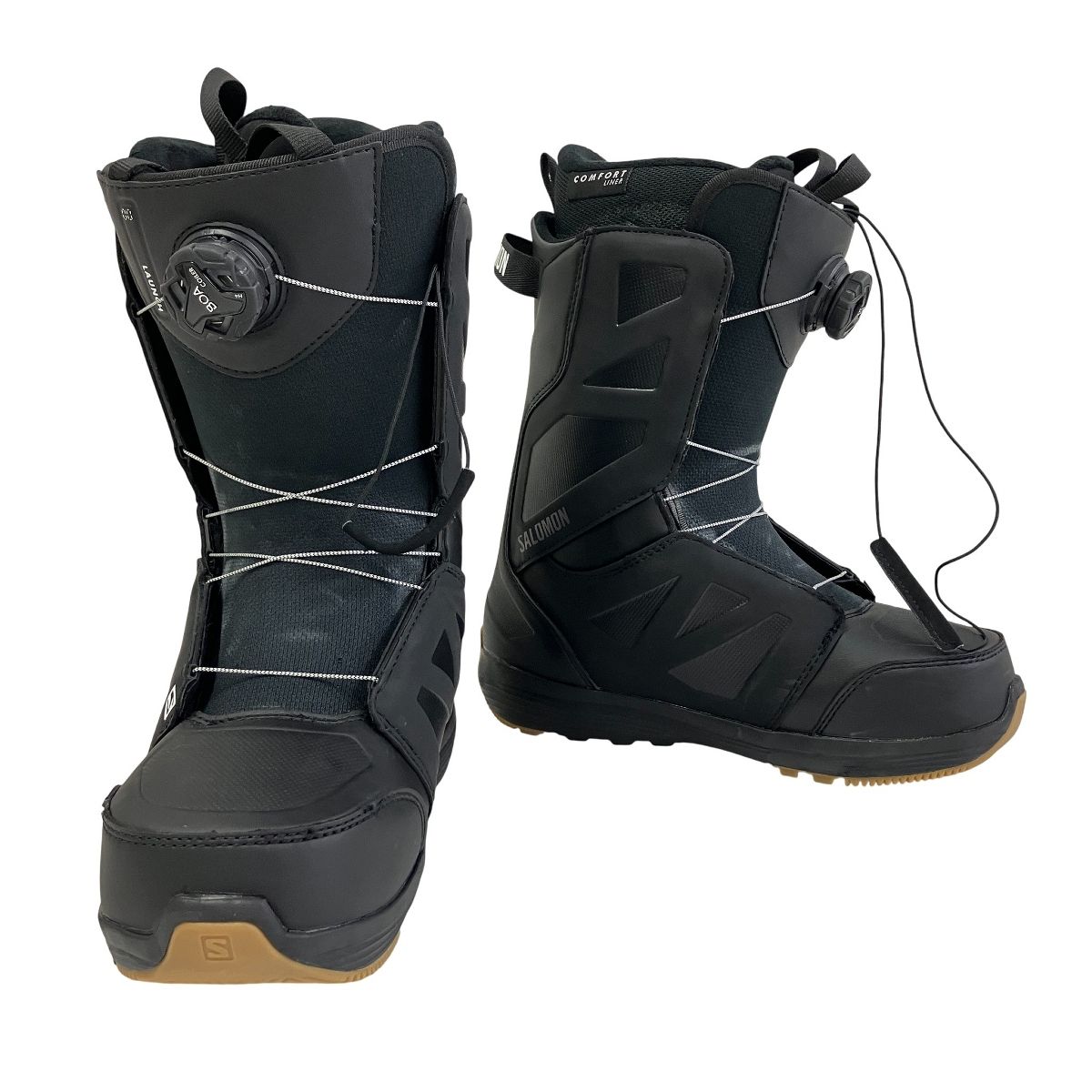 SALOMON LAUNCH BOA SJ スノーボード ブーツ 26cm US8 2025-23モデル ブラック スポーツ T10588141