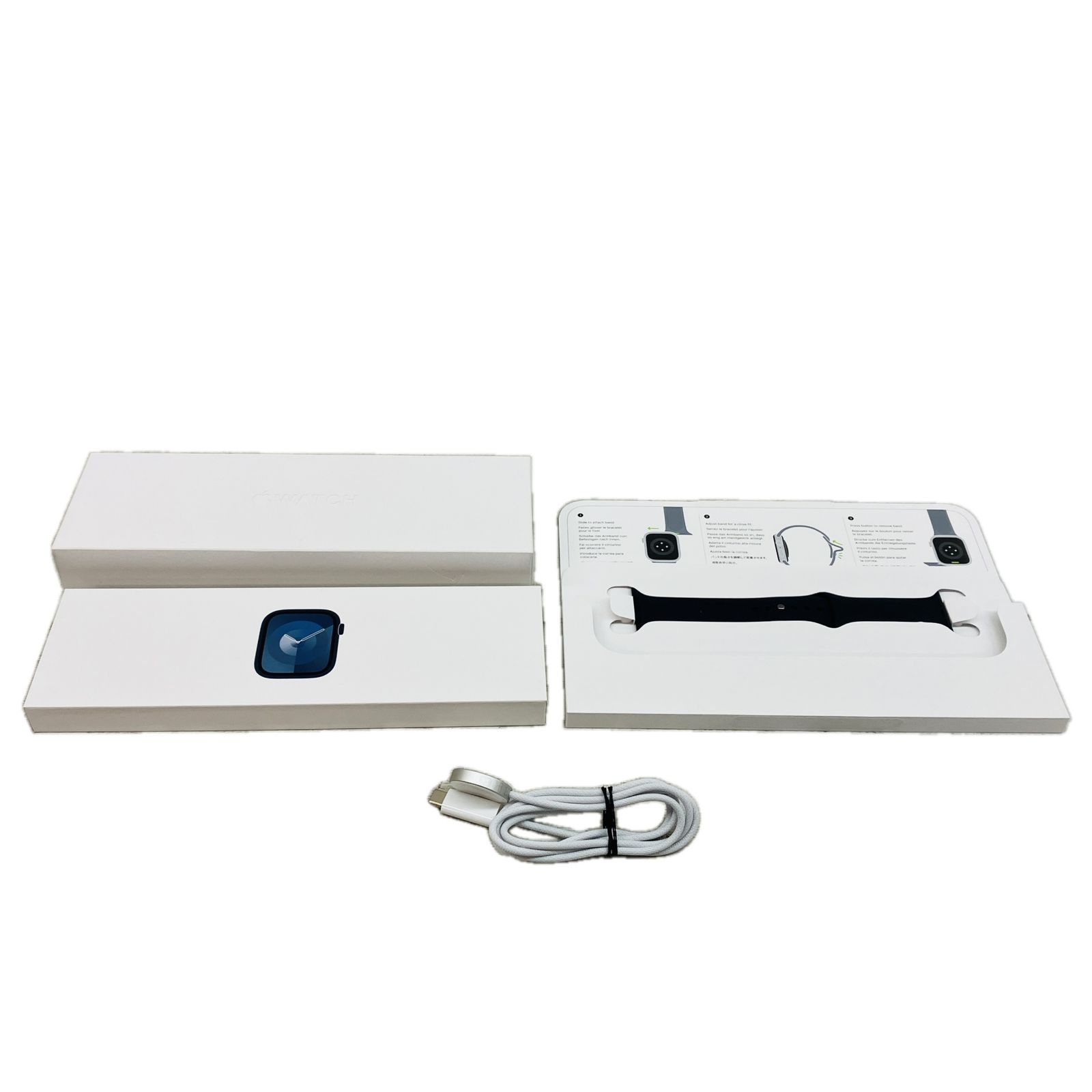 Apple Watch Series 9 45mm GPSモデル MR9A3J A A2980 ミッドナイト アップルウォッチ 良好 C10590575