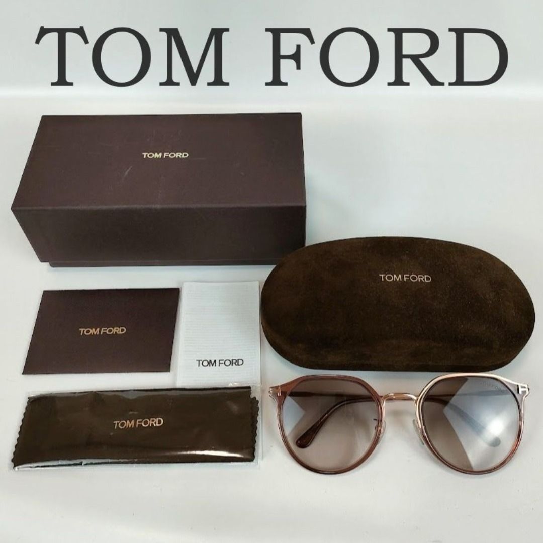 トムフォードサングラス ブラウン 美品 美品 TOM FORD トムフォード