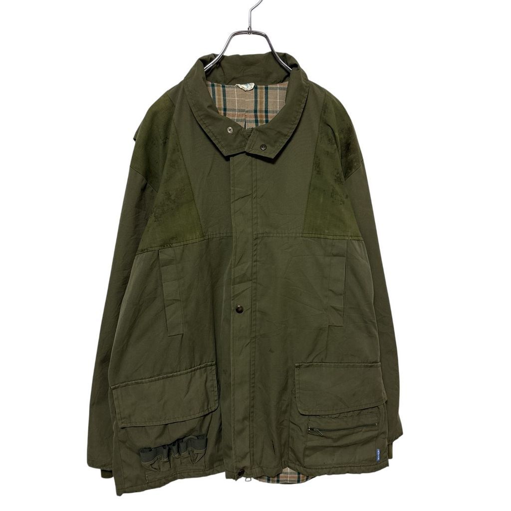 【DECATHLON】 裏地チェック ユーロハンティングジャケット S-3385