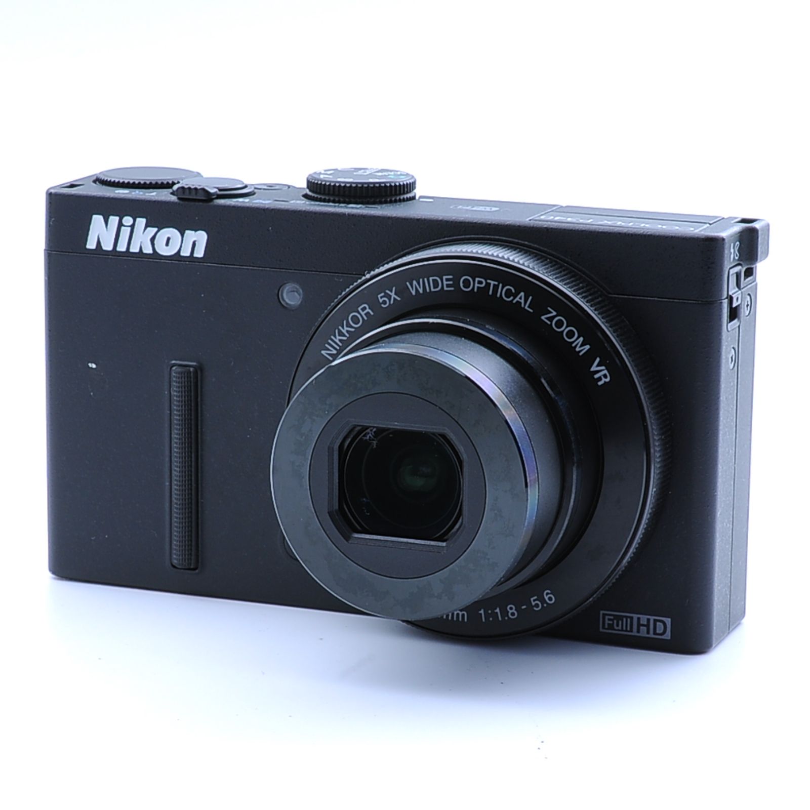 ブラック コンパクトデジタルカメラ