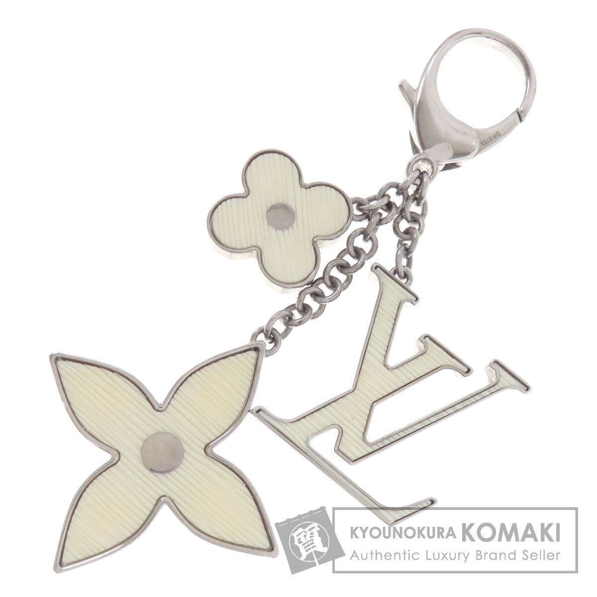 LOUIS VUITTON ルイヴィトン M65085 ビジューサック フルールドゥ エピ バッグチャーム キーホルダー 金属製 レディース