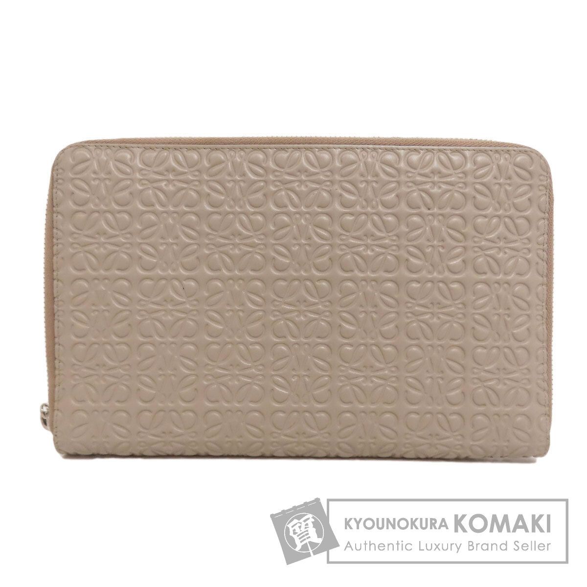 LOEWE ロエベ アナグラム オーガナイザー ポーチ カーフ レディース