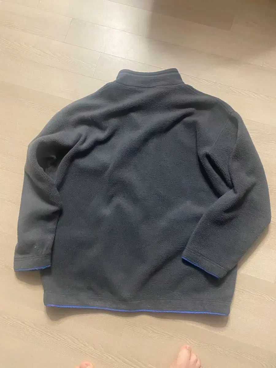 パタゴニア フリース プルオーバー グレー ブルー