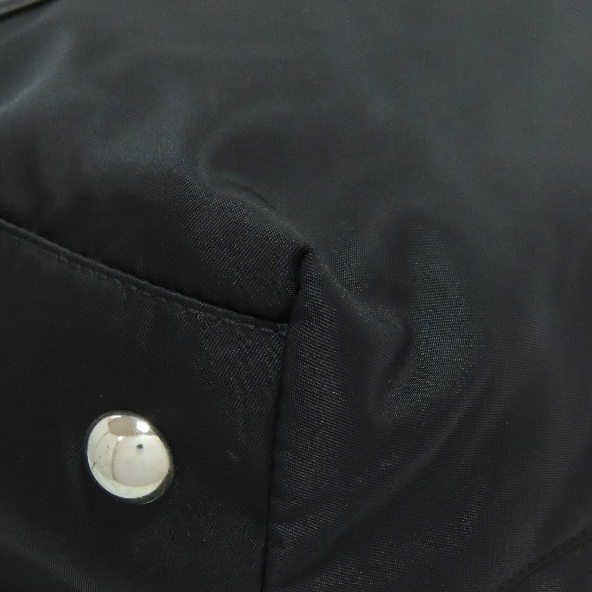 PRADA プラダ ロゴ金具 2WAY トートバッグ ナイロン レディース DECORATOM_COM_BR