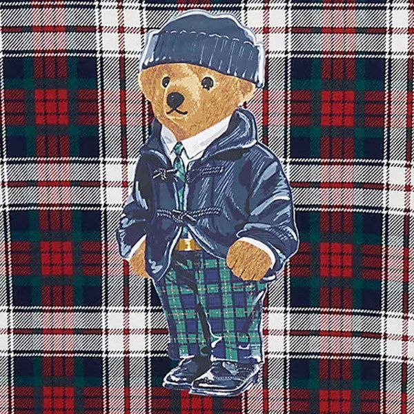 プラッドベア半袖Ｔシャツ