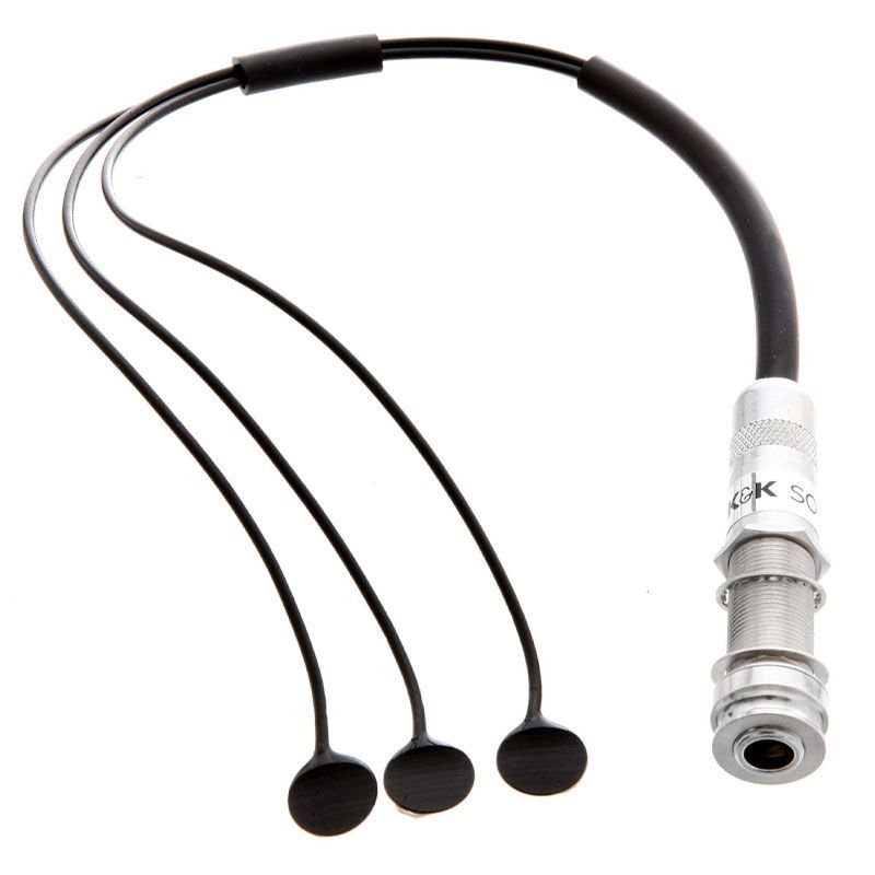 K-K ケイアンドケイ アコースティックギター ピックアップ パッシブ ピックアップ Pure Mini 3つのピエゾヘッドを持つピックアップ アメリカ製