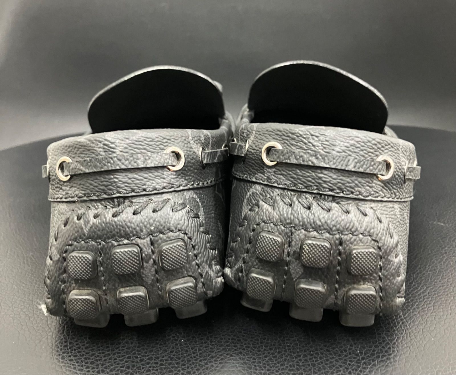 ブラック アリゾナラインローファー