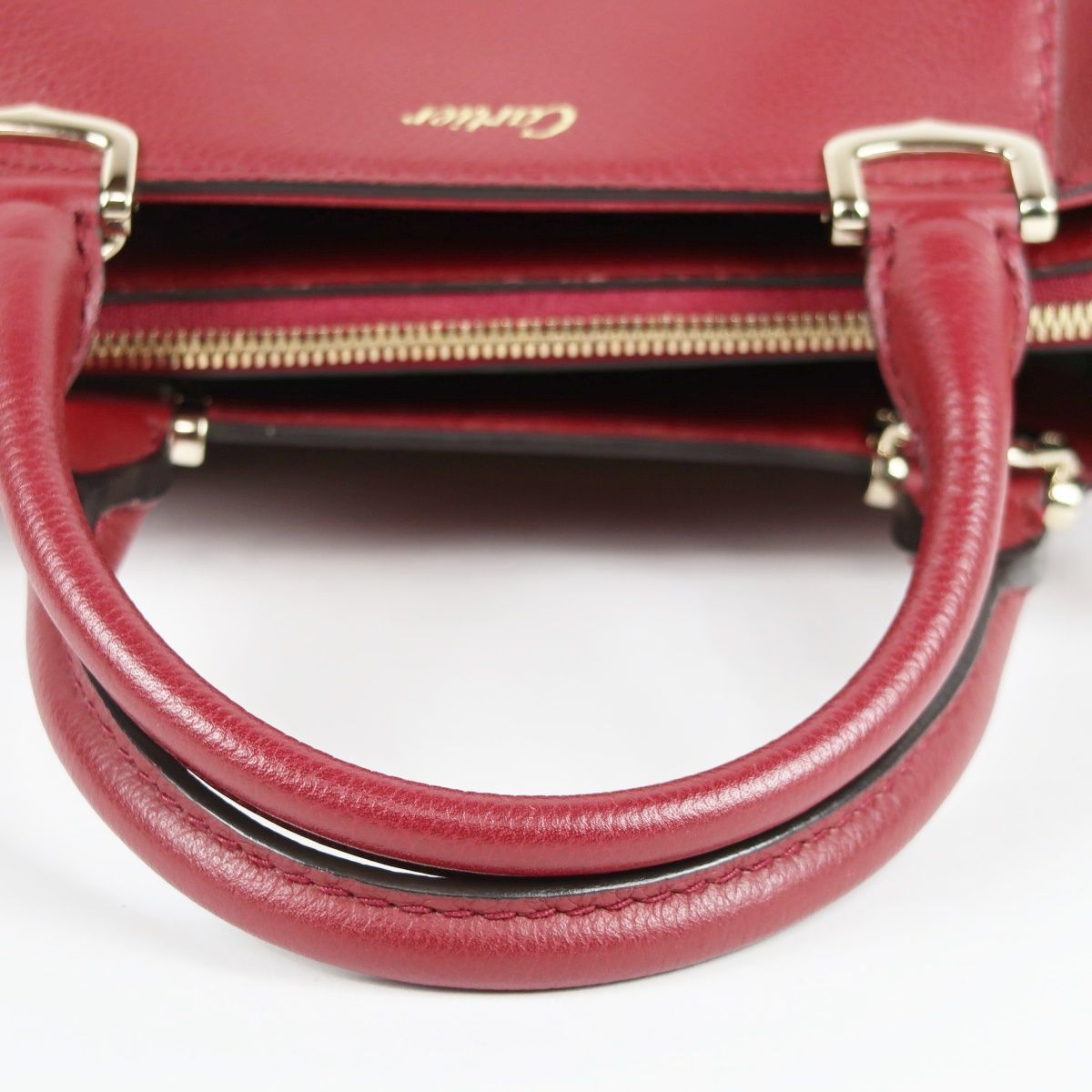 超美品】Cartier カルティエ Cドゥ 2WAYショルダー ハンドバッグ 