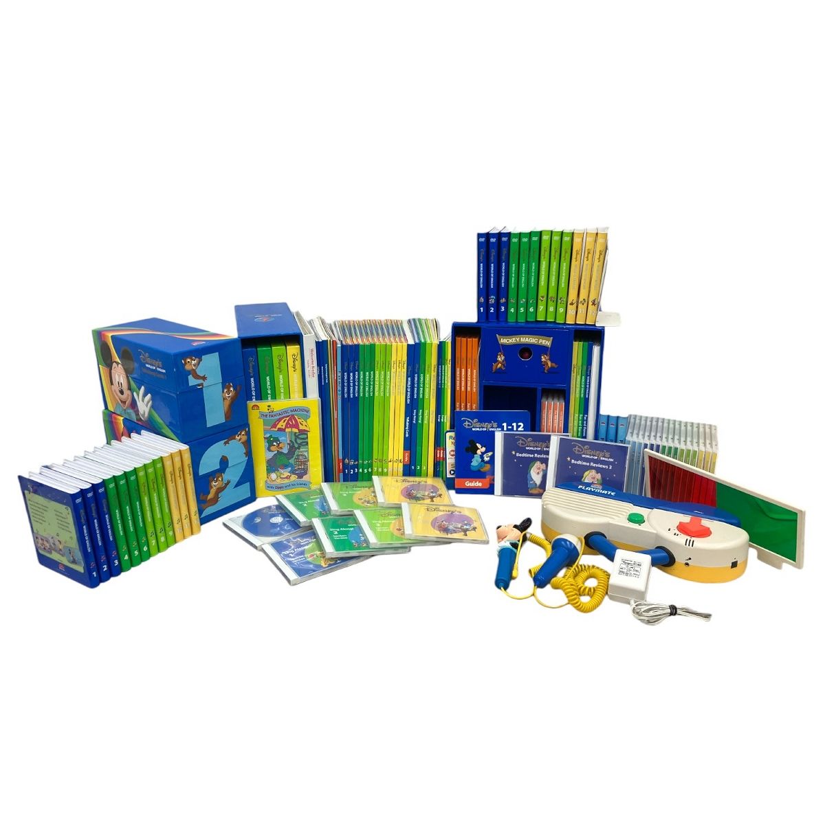 DWE ディズニー英語システム 2017年頃 ディズニー ストレートプレイ 英語 教材 良好 M10565373