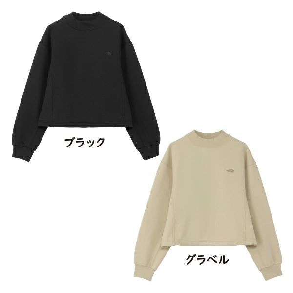 新品 正規品 ザ・ノース・フェイス ベターテリークロップドクルー（レディース） THE NORTH FACE スウェット トレーナー NTW62435 ★14500