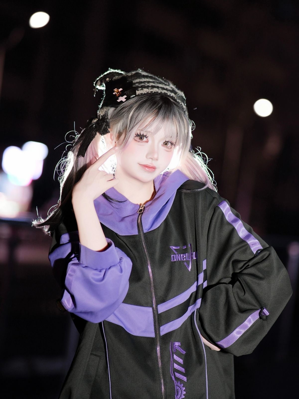 ストリート系 パーカー