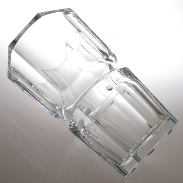 バカラ 花瓶 エディス フラワー ベース ヴェース 25cm 八角形 クリスタル Edith
