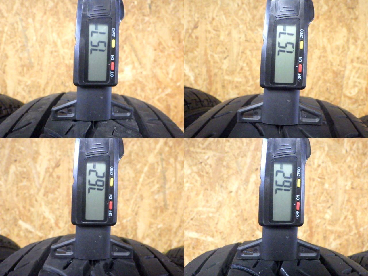 L 104 E 製造 約8 5部山 JOB RY 52 195 80 R 15 107 105 LT 4本