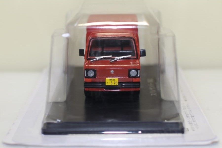 新品 1/43 懐かしの商用車コレクション スバル サンバー 1982 郵便車