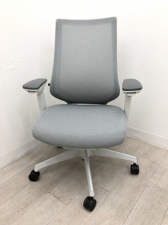 アウトレット品 コクヨ デュオラ2チェア 可動肘付デュオラ2チェア C08-Ｗ230 グレー