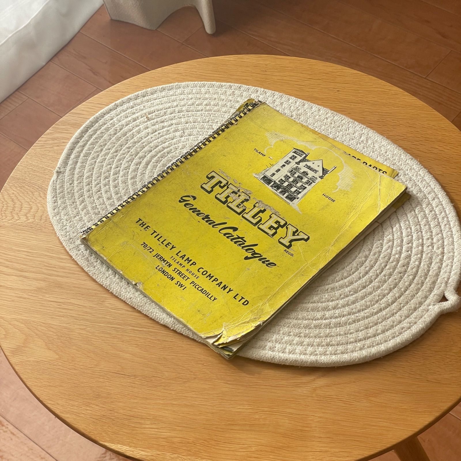 当時物！】Tilley ティリー 取扱説明書 カタログ マニュアル ランプ