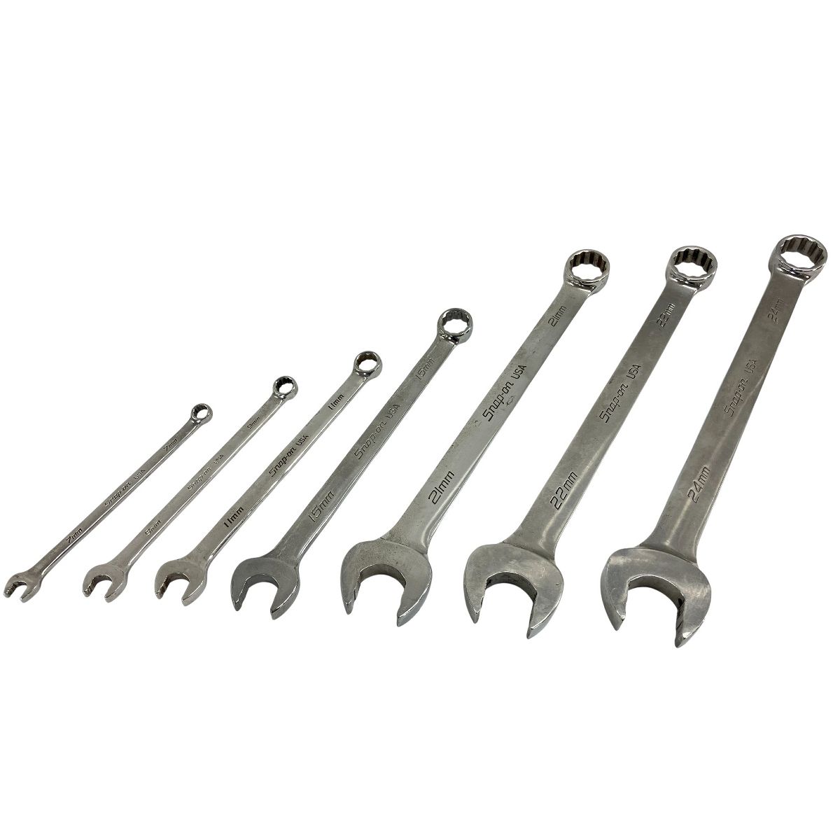 Snap-on SOEXM コンビネーションレンチ 7-24mm 7点セット 工具 用品 スナップオン W10589051