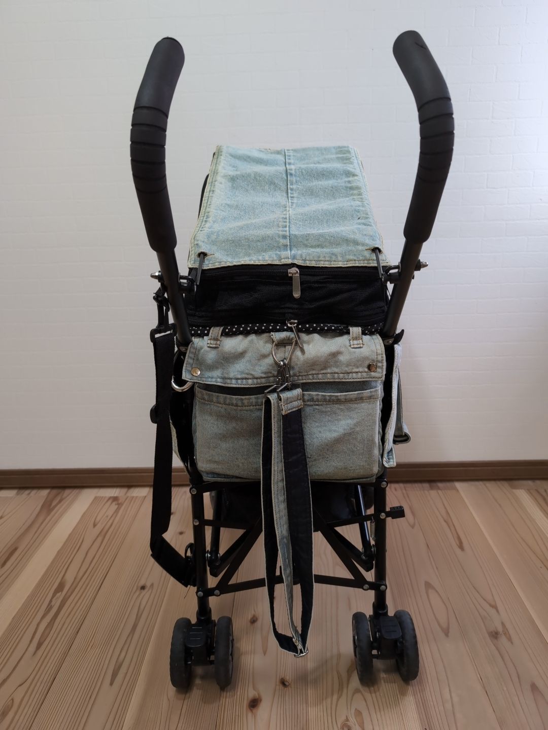 送料別 中古品 マザーカート ミニバギー ブリーチデニム ペットカート