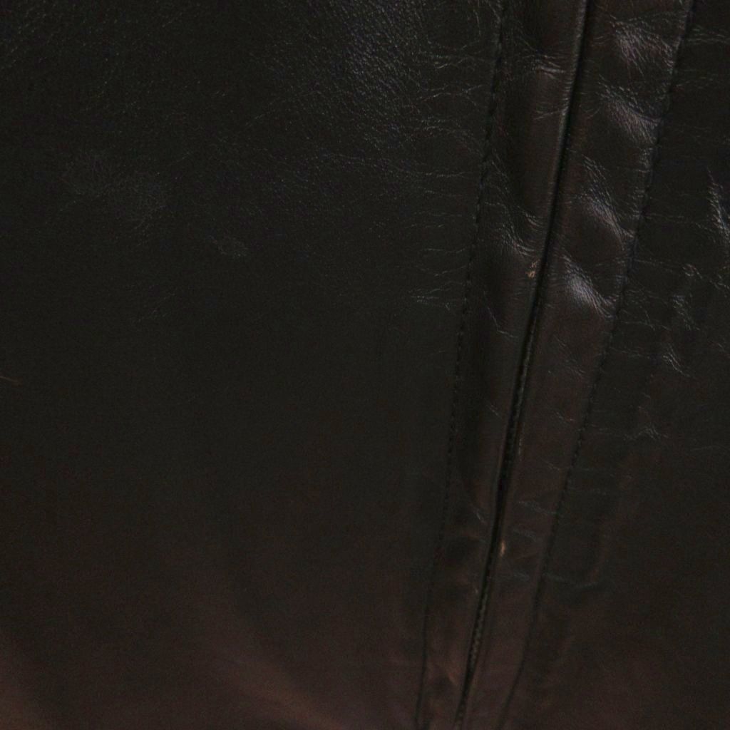 ハーレーダビッドソン HARLEY DAVIDSON シングル ライダースジャケット レザー ロゴ 牛革 97009-21VM 黒 ブラック M KANDAIZUMI_COM