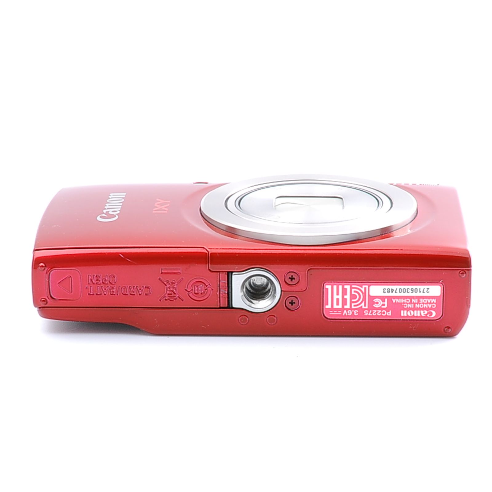  Canon IXY 180 レッド コンパクトデジタルカメラ PowerShot ELPH 507026 コンパクトデジタルカメラ デジタルカメラ