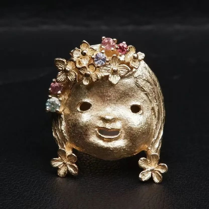 岩倉康二 K18 リング 11号 -X10740