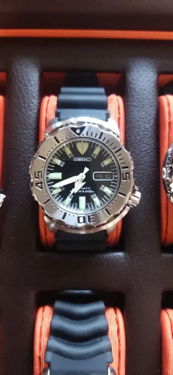 セイコー MONSTER SKX 779 アンクルSEIKO ラバーストラップ