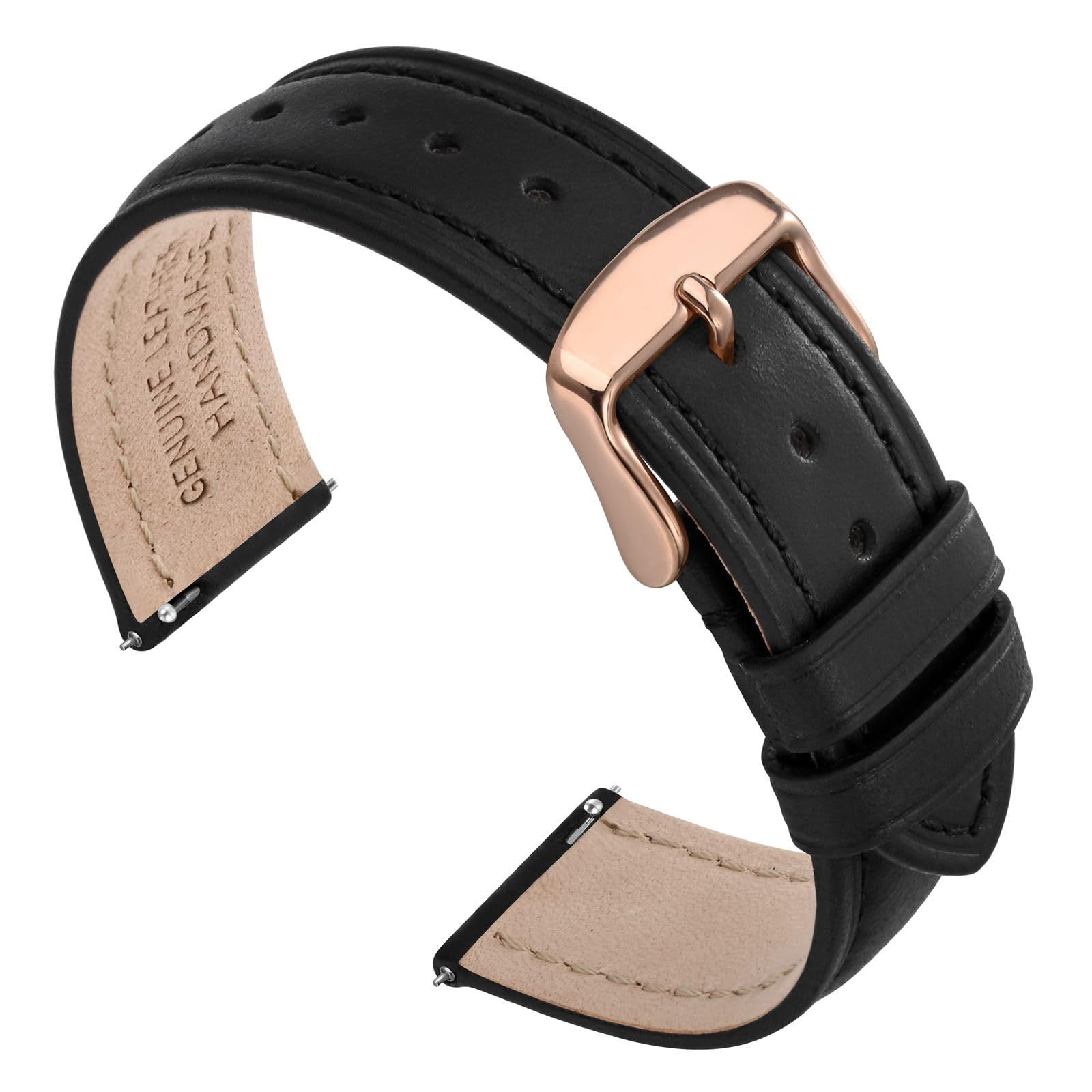 新品 [MABEKS] 時計ベルト 本革 18mm 20mm 22mm オイルワックスレザー