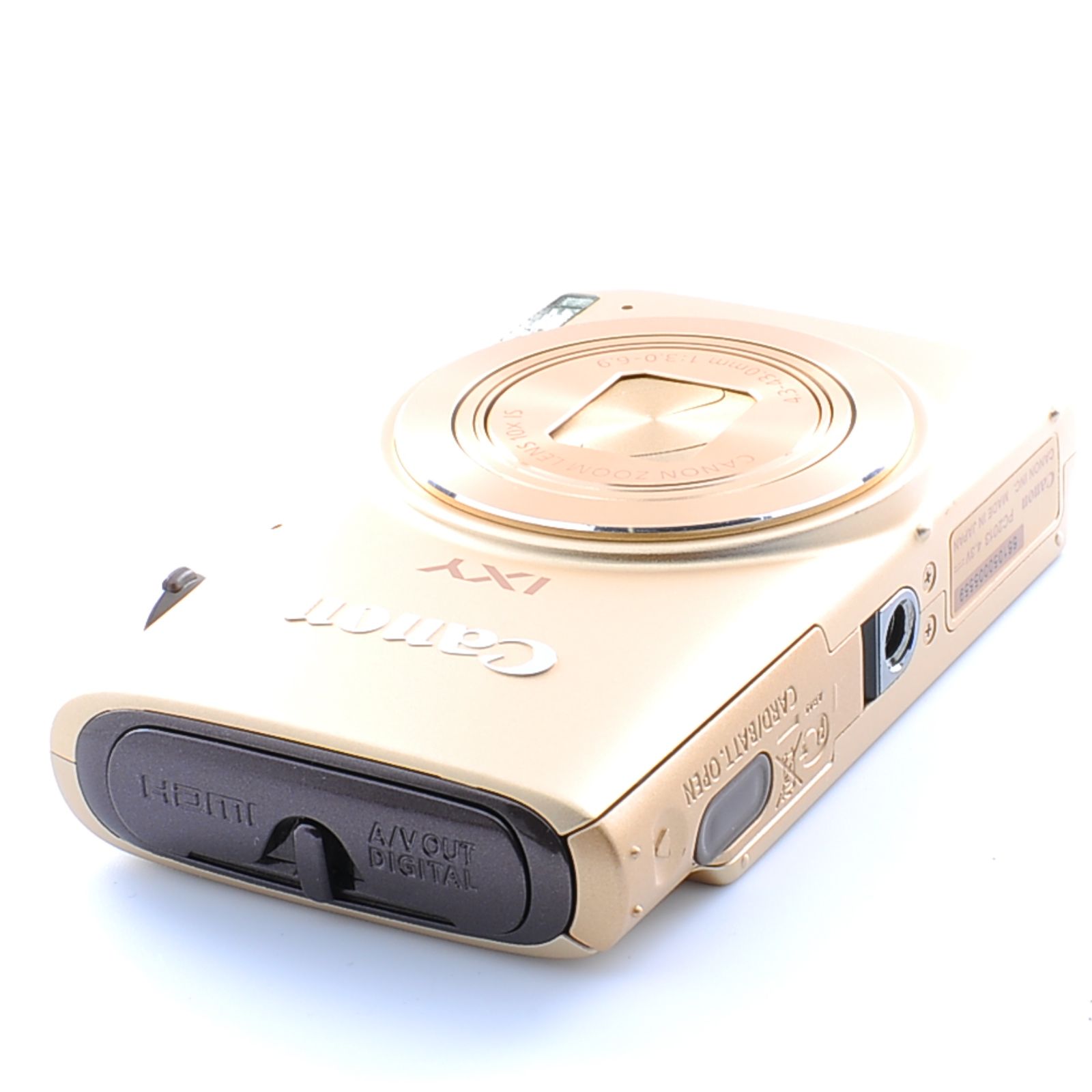 極美品】Canon IXY620F コンパクトデジタルカメラ ゴールド CANON IXY