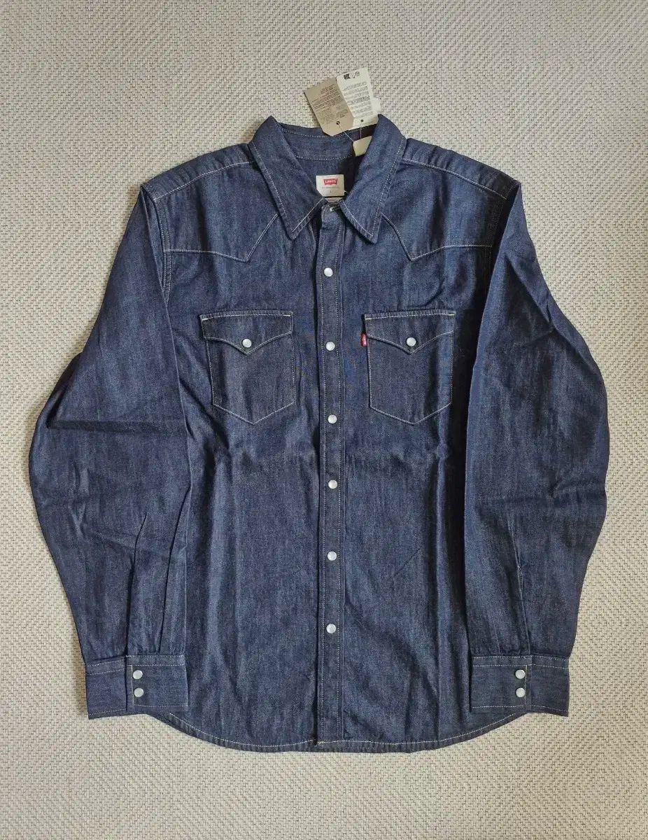 リーバイス 生デニム ウエスタンシャツ L