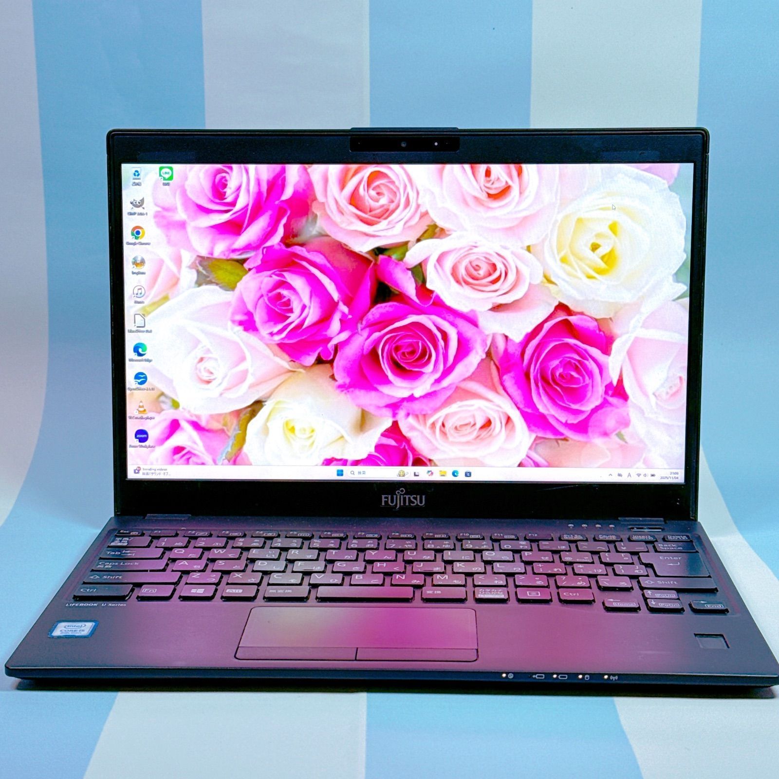 第8世代Core i 5 爆速SSD windows 11 ノートパソコン 256 GB 8 薄型軽量 オフィス付き カメラ 13.3インチ 1 h